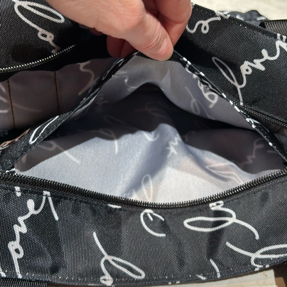 Victoria’s Secret Black Love Pink Canvas Bag - Picture 6 of 9